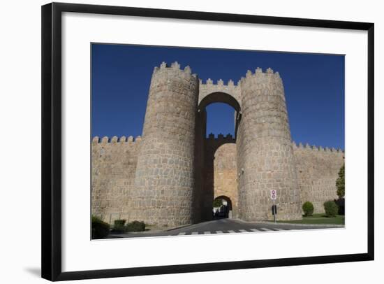 Puerta de Mariscal, Avila, UNESCO World Heritage Site, Castile and Leon, Spain, Europe-Richard Maschmeyer-Framed Photographic Print
