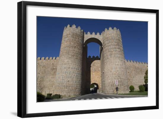 Puerta de Mariscal, Avila, UNESCO World Heritage Site, Castile and Leon, Spain, Europe-Richard Maschmeyer-Framed Photographic Print