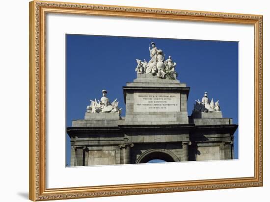 Puerta De Toledo Gate, 1813-1827-Antonio Lopez Aguado-Framed Giclee Print