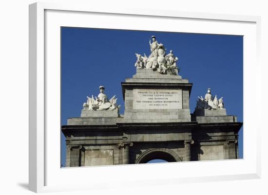 Puerta De Toledo Gate, 1813-1827-Antonio Lopez Aguado-Framed Giclee Print