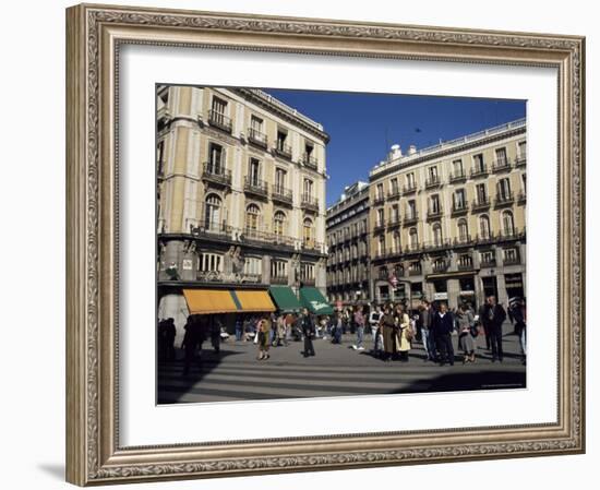 Puerta Del Sol, Madrid, Spain-Christopher Rennie-Framed Photographic Print