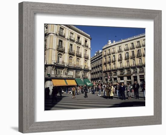 Puerta Del Sol, Madrid, Spain-Christopher Rennie-Framed Photographic Print