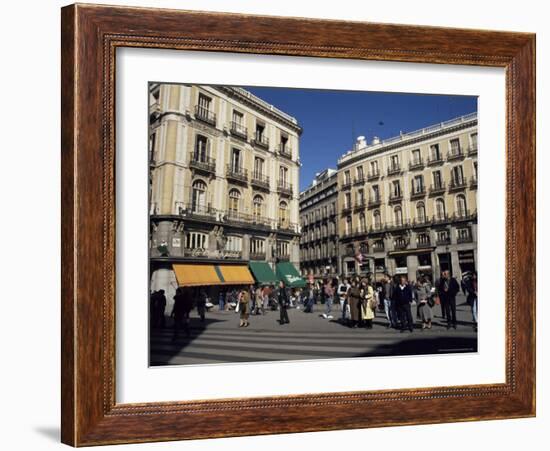 Puerta Del Sol, Madrid, Spain-Christopher Rennie-Framed Photographic Print