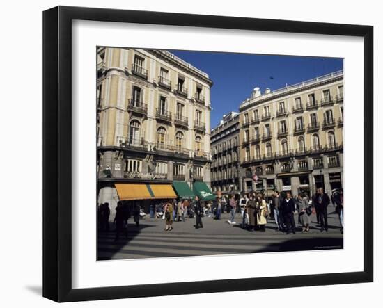 Puerta Del Sol, Madrid, Spain-Christopher Rennie-Framed Photographic Print