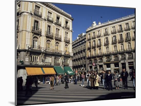 Puerta Del Sol, Madrid, Spain-Christopher Rennie-Mounted Photographic Print