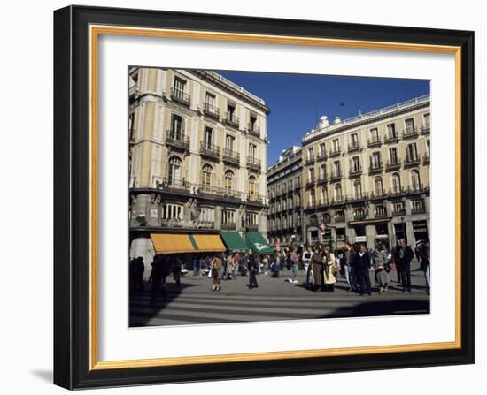 Puerta Del Sol, Madrid, Spain-Christopher Rennie-Framed Photographic Print