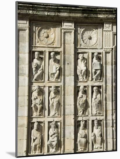 Puerta Santa Doorway, Santiago Cathedral, Santiago De Compostela, Galicia, Spain-R H Productions-Mounted Photographic Print