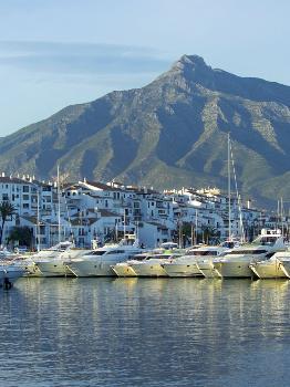 Puerto Banus Marina, Marbella, Malaga Province, Andalucia