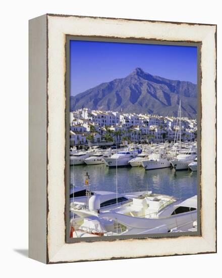 Puerto Banus, Near Marbella, Costa Del Sol, Andalucia (Andalusia), Spain, Europe-Gavin Hellier-Framed Premier Image Canvas