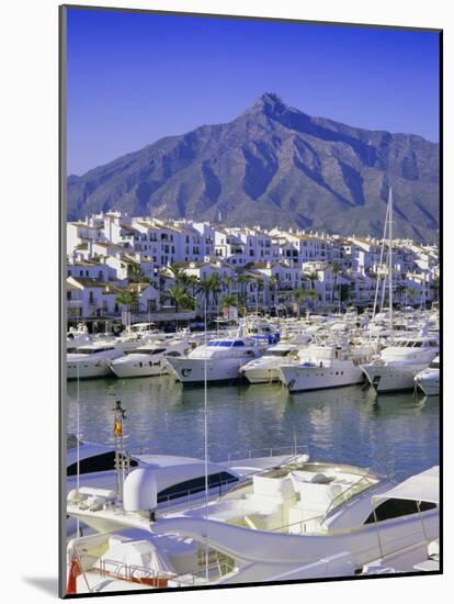 Puerto Banus, Near Marbella, Costa Del Sol, Andalucia (Andalusia), Spain, Europe-Gavin Hellier-Mounted Photographic Print