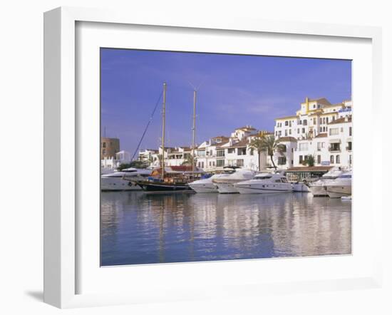 Puerto Banus, Near Marbella, Costa Del Sol, Andalucia (Andalusia), Spain, Europe-Gavin Hellier-Framed Photographic Print