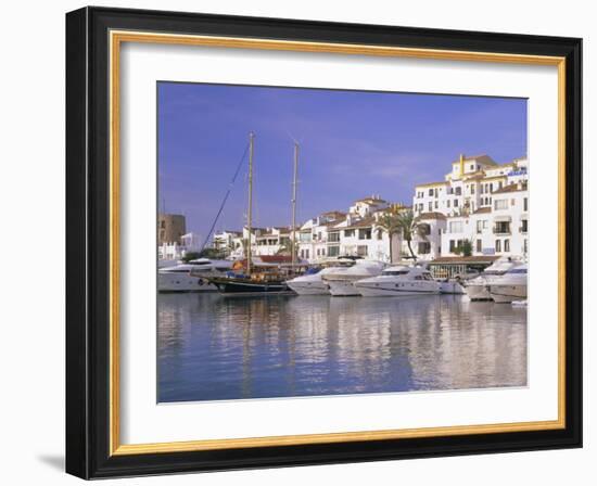 Puerto Banus, Near Marbella, Costa Del Sol, Andalucia (Andalusia), Spain, Europe-Gavin Hellier-Framed Photographic Print