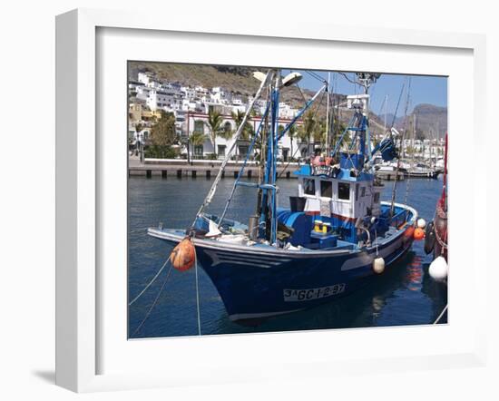 Puerto De Mogan, Gran Canaria, Canary Islands, Spain, Atlantic, Europe-Hans Peter Merten-Framed Photographic Print