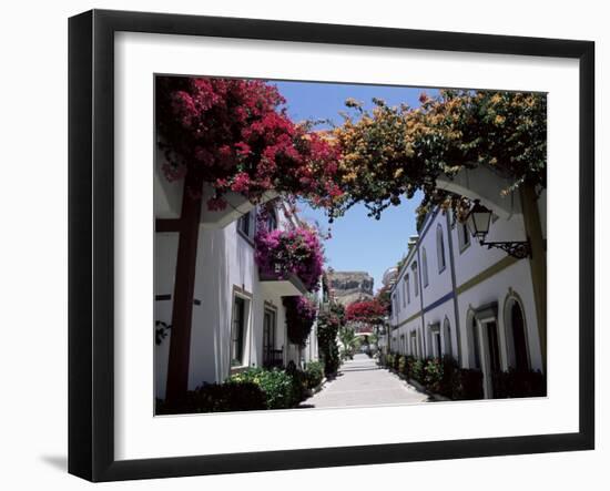 Puerto De Mogan, Gran Canaria, Canary Islands, Spain-Hans Peter Merten-Framed Photographic Print