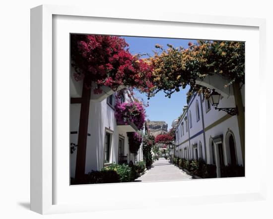 Puerto De Mogan, Gran Canaria, Canary Islands, Spain-Hans Peter Merten-Framed Photographic Print