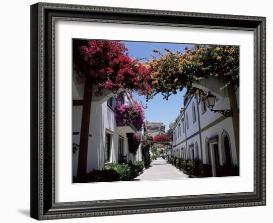 Puerto De Mogan, Gran Canaria, Canary Islands, Spain-Hans Peter Merten-Framed Photographic Print