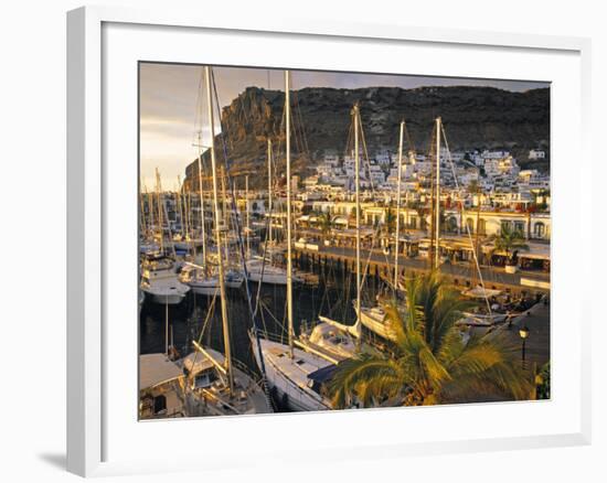 Puerto de Mogan, Gran Canaria, Canary Islands, Spain-Peter Adams-Framed Photographic Print