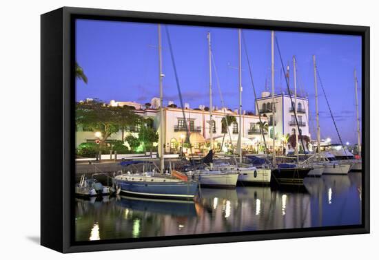 Puerto de Morgan, Gran Canaria, Canary Islands, Spain, Atlantic Ocean, Europe-Neil Farrin-Framed Premier Image Canvas