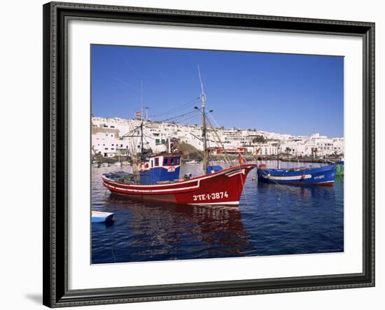 Puerto Del Carmen, Lanzarote, Canary Islands, Spain, Atlantic-John Miller-Framed Photographic Print