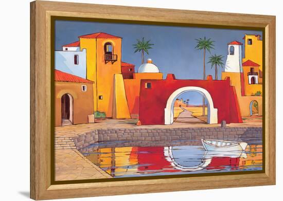 Puerto del Mar II-Paul Brent-Framed Stretched Canvas