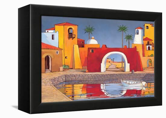 Puerto del Mar II-Paul Brent-Framed Stretched Canvas