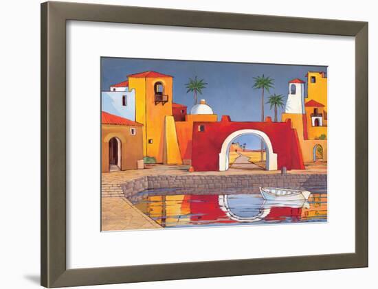 Puerto del Mar II-Paul Brent-Framed Art Print