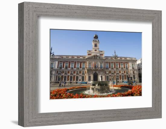 Puerto Del Sol, Madrid, Spain, Europe-Charles Bowman-Framed Photographic Print