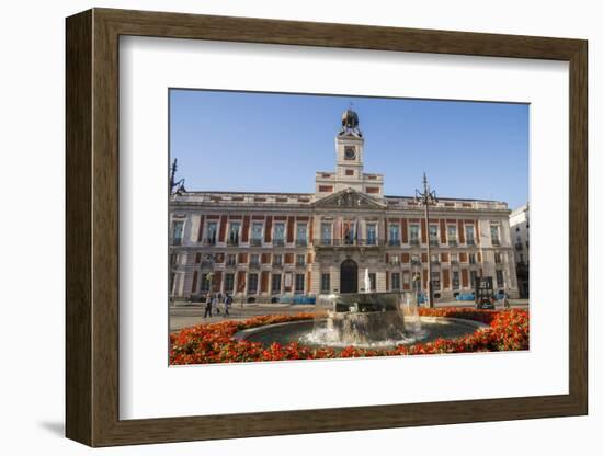 Puerto Del Sol, Madrid, Spain, Europe-Charles Bowman-Framed Photographic Print