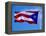 Puerto Rican Flag, San Juan, Puerto Rico-John Elk III-Framed Premier Image Canvas