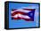 Puerto Rican Flag, San Juan, Puerto Rico-John Elk III-Framed Premier Image Canvas