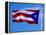 Puerto Rican Flag, San Juan, Puerto Rico-John Elk III-Framed Premier Image Canvas