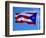 Puerto Rican Flag, San Juan, Puerto Rico-John Elk III-Framed Photographic Print