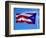 Puerto Rican Flag, San Juan, Puerto Rico-John Elk III-Framed Photographic Print