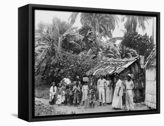 Puerto Rican Natives, C.1903-null-Framed Premier Image Canvas