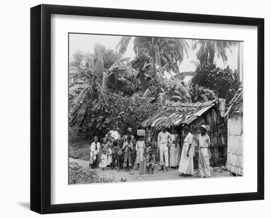 Puerto Rican Natives, C.1903-null-Framed Photographic Print