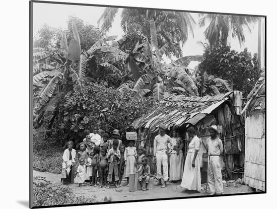 Puerto Rican Natives, C.1903-null-Mounted Photographic Print