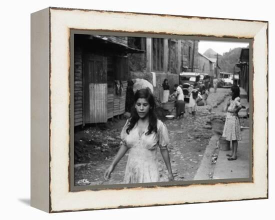 Puerto Rico: Slum, 1942-Jack Delano-Framed Premier Image Canvas