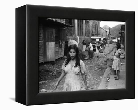 Puerto Rico: Slum, 1942-Jack Delano-Framed Premier Image Canvas