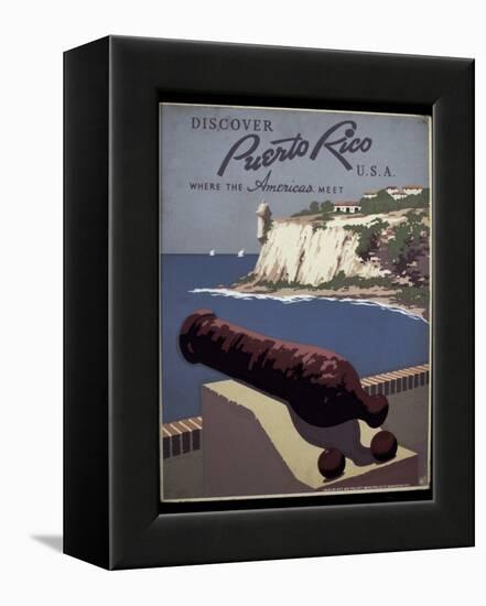 Puerto Rico-null-Framed Premier Image Canvas