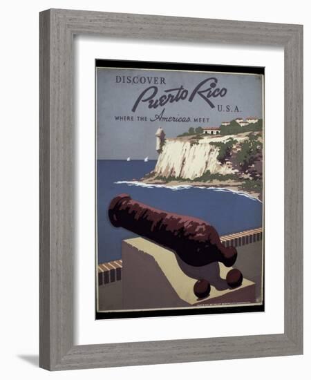 Puerto Rico-null-Framed Giclee Print