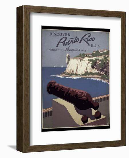 Puerto Rico-null-Framed Giclee Print