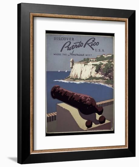 Puerto Rico-null-Framed Giclee Print