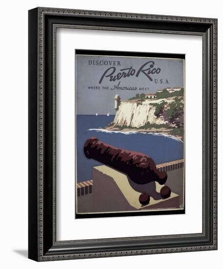 Puerto Rico-null-Framed Giclee Print