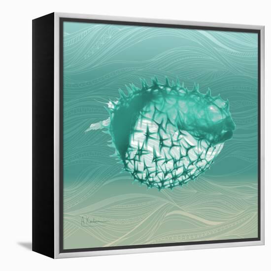 Puff Fish F22-Albert Koetsier-Framed Stretched Canvas