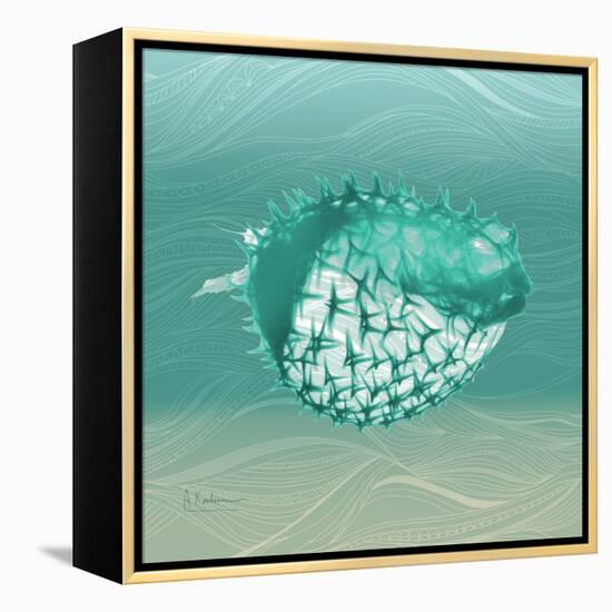 Puff Fish F22-Albert Koetsier-Framed Stretched Canvas