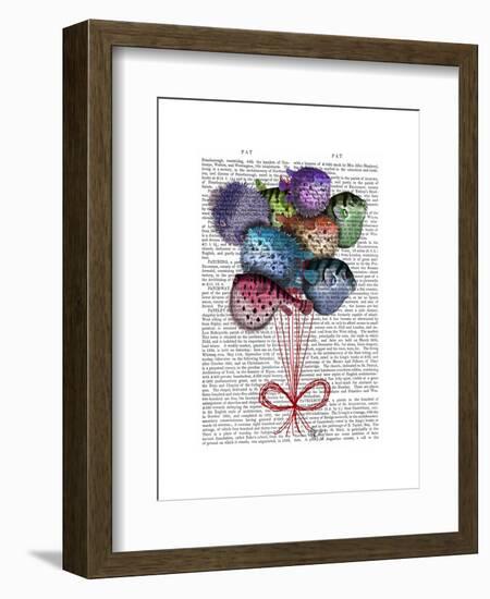 Puffer Fish Balloons-Fab Funky-Framed Art Print