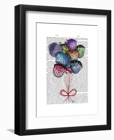 Puffer Fish Balloons-Fab Funky-Framed Art Print