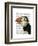 Puffin Portrait-Fab Funky-Framed Art Print