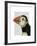 Puffin Portrait-Fab Funky-Framed Art Print