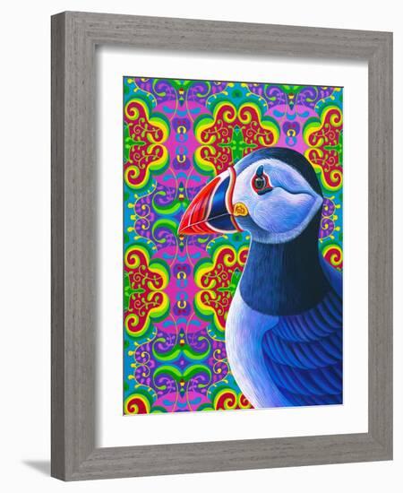 Puffin-Jane Tattersfield-Framed Giclee Print